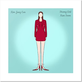 Kim Jung Eun Outfit 7 From Strong Girl Nam Soon Posters and Art